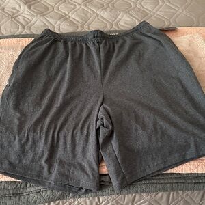 Champion Men's Dark Gray Athletic Shorts